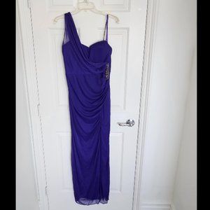 Onyx Nite Purple Gown Size 8